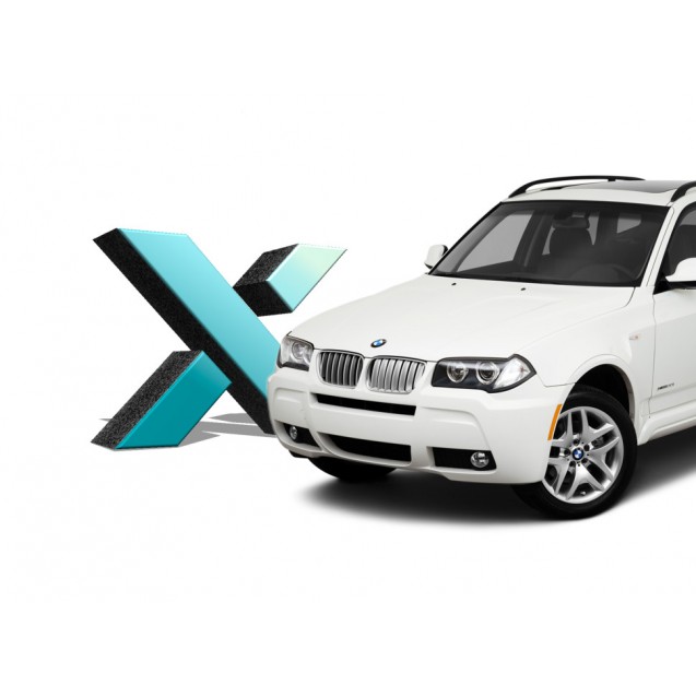 Стекло фары BMW X3 E83 2003-2010