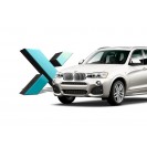 Стекло фары BMW X3 F25 рест. 2014-2017