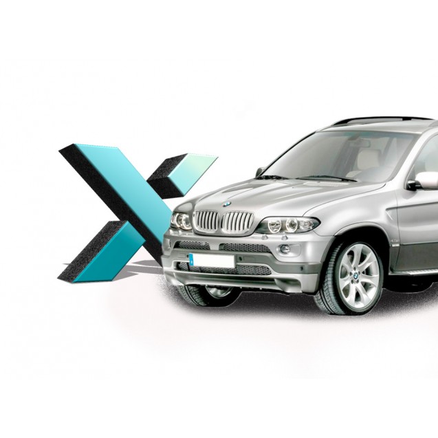 Стекло фары BMW X5 E53 1999 - 2003