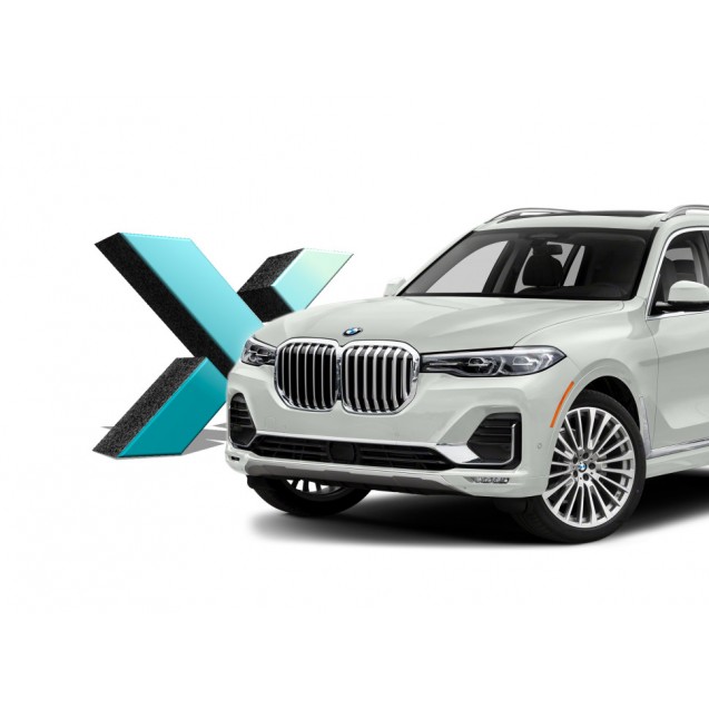 Стекло фары BMW X7 G07 2019-2022