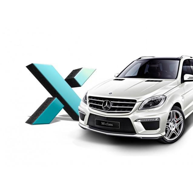 Стекло фары Mercedes-Benz ML W166 2011 - 2015 г.в.