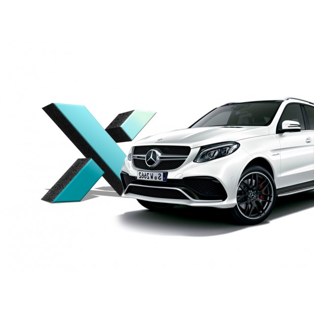 Стекло фары Mercedes-Benz GLE W166 2015 - 2018 г.в.