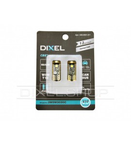 Светодиодные лампы Dixel (W5W) T10 3 SMD 2800k (комплект)