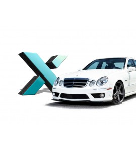 Стекло фары Mercedes-Benz E-class W211 2002-2009 г.в.