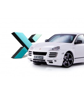 Стекло фары Porsche Cayenne I рестайлинг (957) 2007 - 2010 г.в.