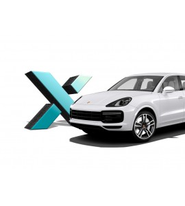 Стекло фары Porsche Cayenne III (PO536) 2017 - 2022 г.в.