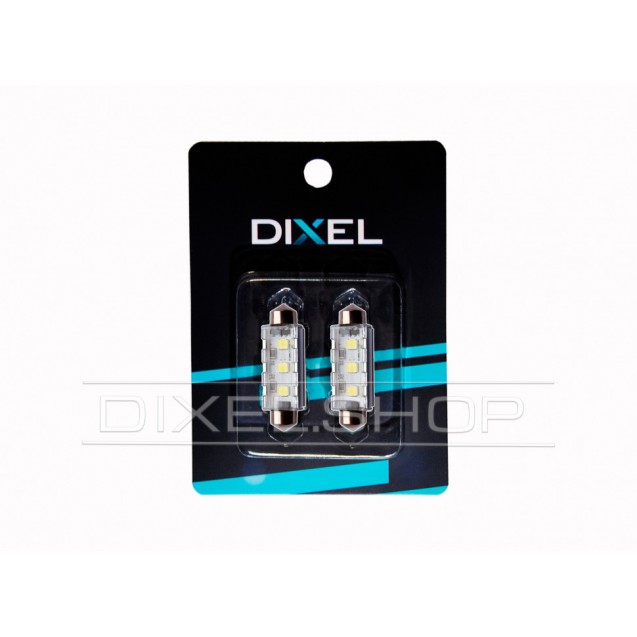 Светодиодные лампы Dixel C5W 3 SMD 44 MM (комплект)