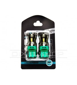 DIXEL W21/5W (T20) (7443) 16 SMD 2835 Белый+желтый